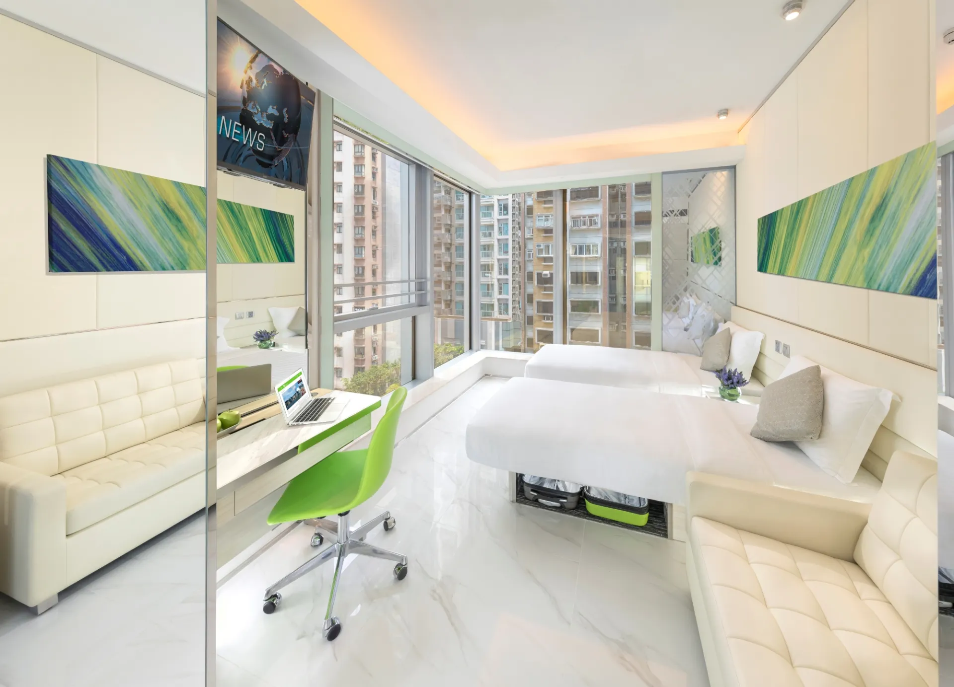 ICMK_iBusiness Deluxe Family_2 Single bed